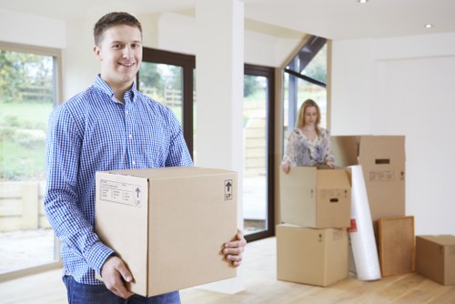 Packing and moving office furniture for a Westminster business relocation