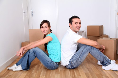 Local removals crew handling delivery and placement of items in Westminster